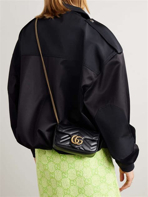 gucci super mini marmont green|gg marmont mini shoulder bag.